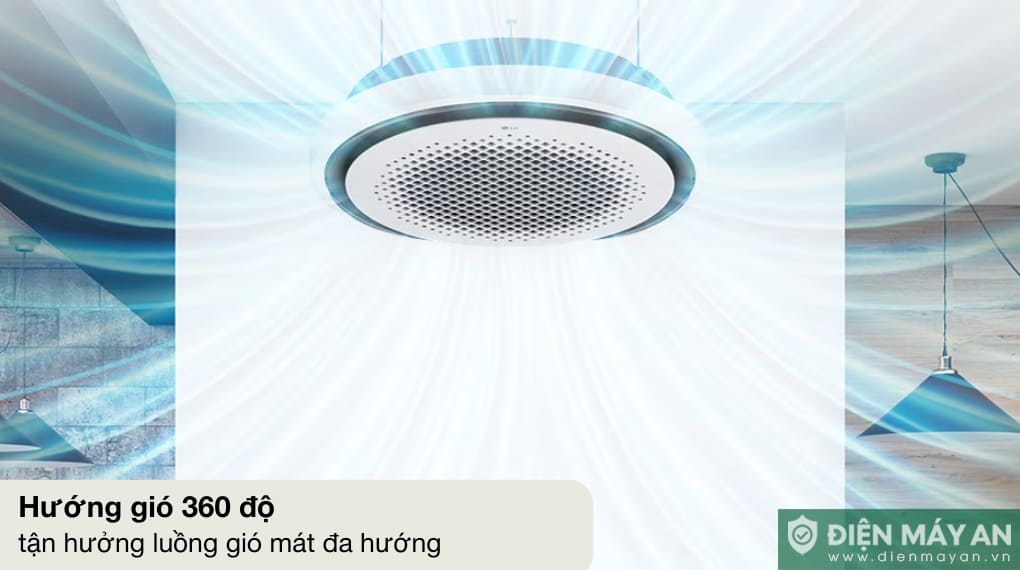 Điều hòa âm trần cassette LG Inverter 36000 BTU ZTNQ36GYLA0